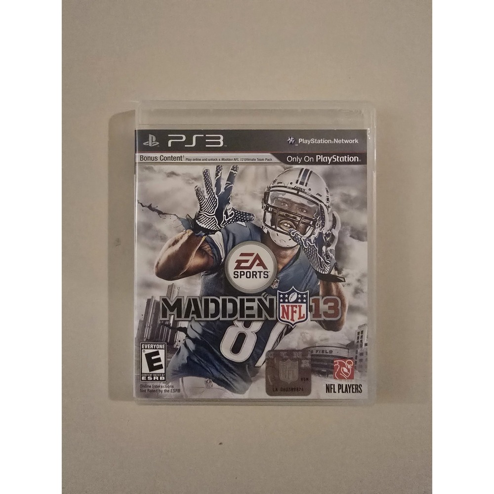 Madden NFL 13 (Sony PlayStation 3) PS3 GAME, Pre-Owned